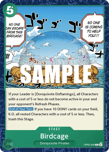 Birdcage, carte One Piece OP05-040 — extension AWAKENING OF THE NEW ERA