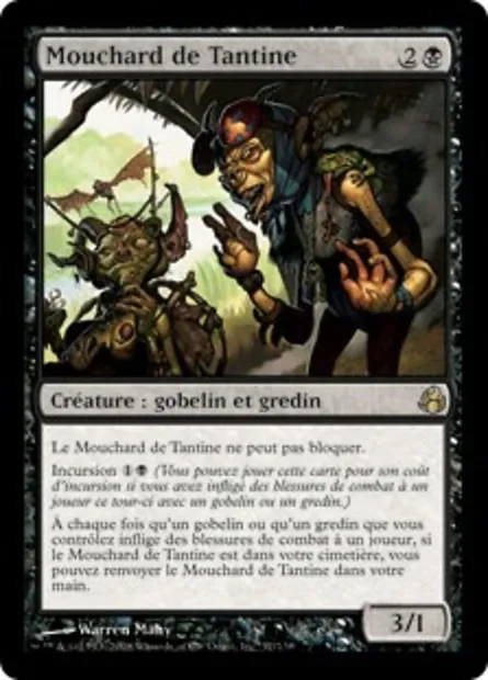 Mouchard de Tantine, carte Magic MOR 57 — extension Leveciel