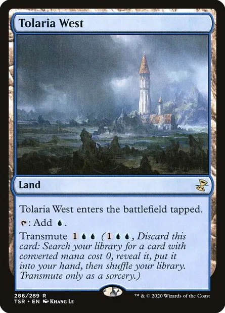 Tolaria West, Magic card TSR 286 — Time Spiral Remastered set