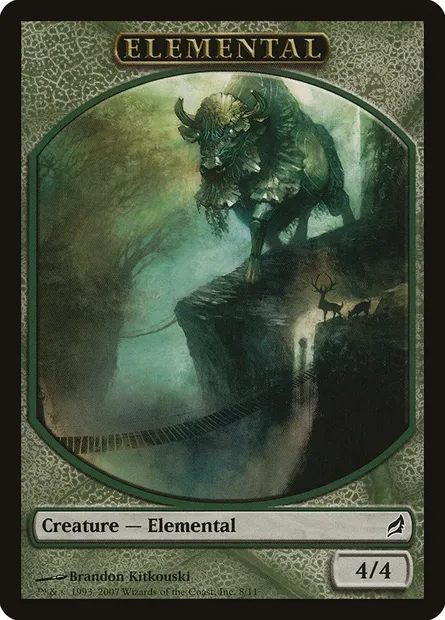 Elemental, Magic card TLRW 8 — Lorwyn Tokens set