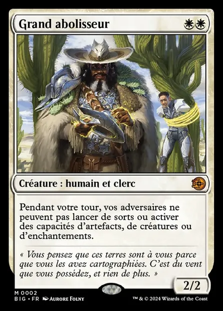 Grand abolisseur, carte Magic BIG 2 — extension The Big Score