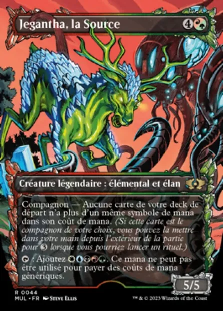 Jegantha, la Source, carte Magic MUL 44 — extension Multiverse Legends