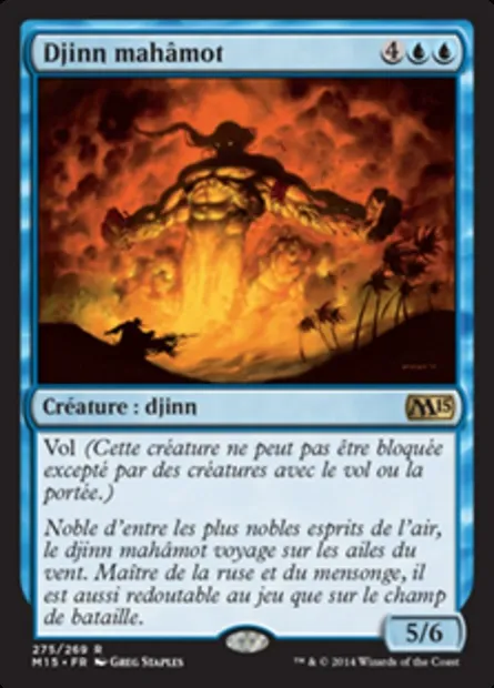 Djinn mahâmot, carte Magic M15 275 — extension Magic 2015