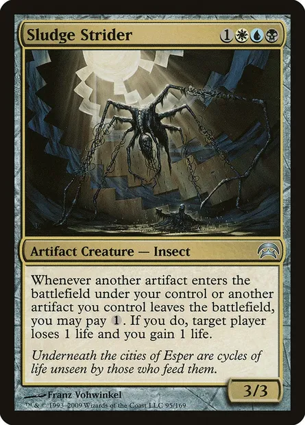 Sludge Strider, Magic card HOP 95 — Planechase set