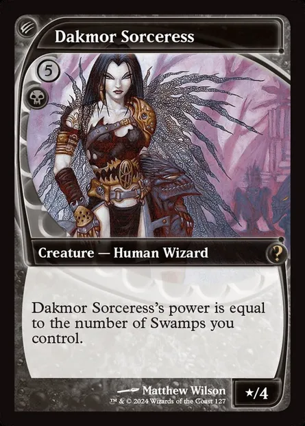 Dakmor Sorceress, Magic card MB2 127 — Mystery Booster 2 set