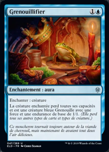 Grenouillifier, carte Magic ELD 47 — extension Throne of Eldraine