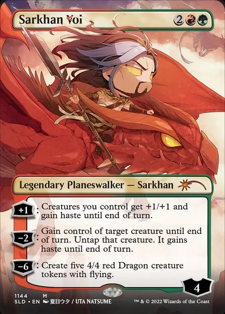 Sarkhan Vol, Magic card SLD 1144 — Secret Lair Drop set