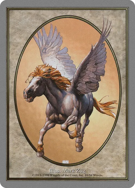 Pegasus, carte Magic TUGL 89 — extension Unglued Tokens