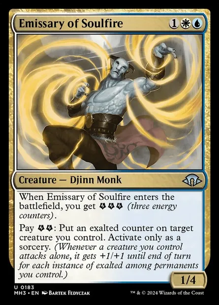 Emissary of Soulfire, Magic card MH3 183 — Modern Horizons 3 set