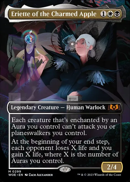 Eriette of the Charmed Apple, Magic card WOE 299 — Wilds of Eldraine set