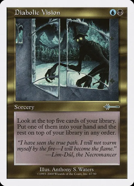 Diabolic Vision, Magic card BTD 67 — Beatdown Box Set set