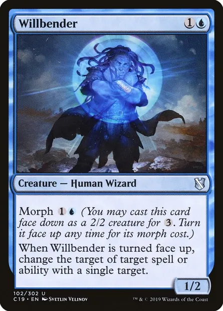 Willbender, Magic card C19 102 — Commander 2019 set