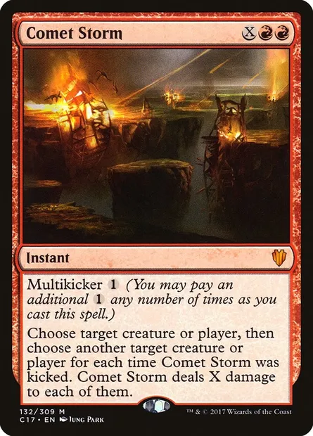 Comet Storm, Magic card C17 132 — Commander 2017 set