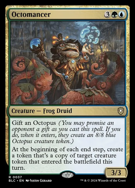 Octomancer, Magic card BLC 37 — Bloomburrow Commander set