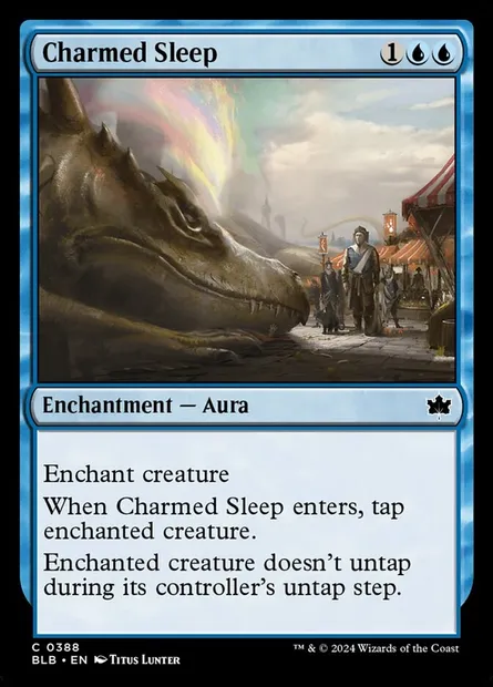 Charmed Sleep, Magic card BLB 388 — Bloomburrow set