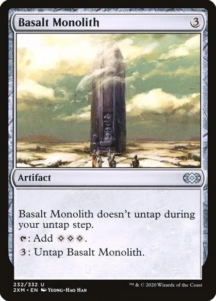 Basalt Monolith, Magic card 2XM 232 — Double Masters set