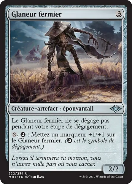 Glaneur fermier, carte Magic MH1 222 — extension Horizons du Modern