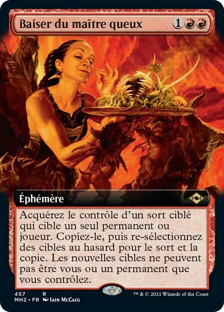 Baiser du maître queux, carte Magic MH2 457 — extension Horizons du Modern 2