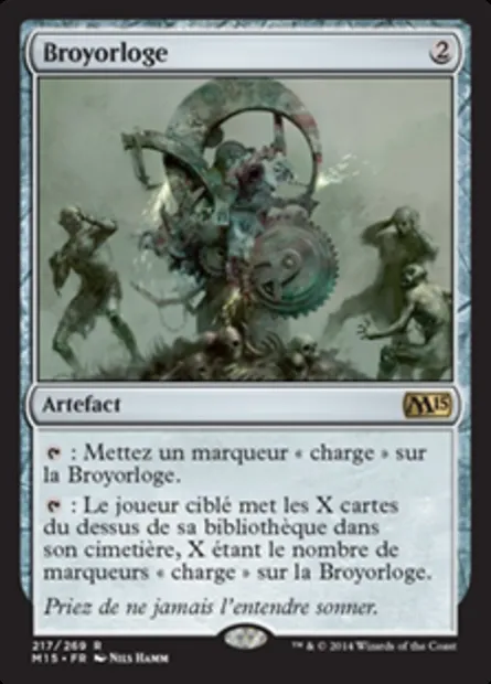 Broyorloge, carte Magic M15 217 — extension Magic 2015