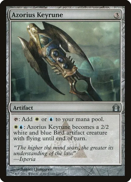 Azorius Keyrune, Magic card RTR 225 — Return to Ravnica set