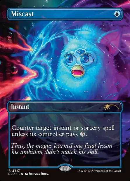 Miscast, Magic card SLD 2317 — Secret Lair Drop set