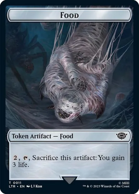 Food, carte Magic TLTR 11 — extension Tales of Middle-earth Tokens