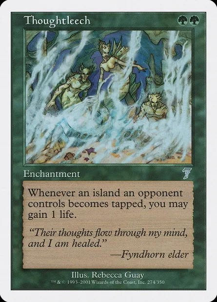 Thoughtleech, Magic card 7ED 274 — Seventh Edition set