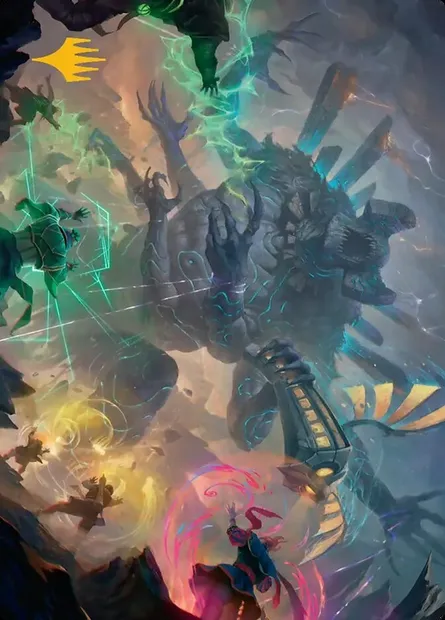 Moment of Reckoning // Moment of Reckoning, carte Magic ASOS 19 — extension Secrets of Strixhaven Art Series