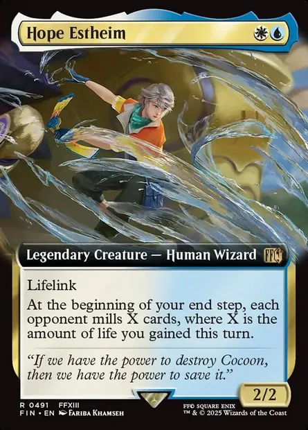 Hope Estheim, Magic card FIN 491 — Final Fantasy set