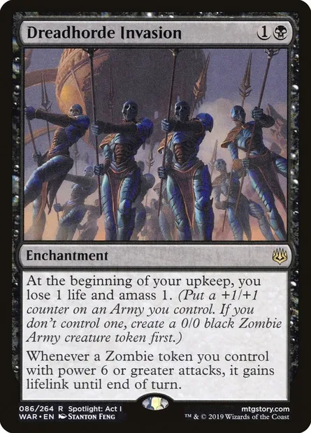 Dreadhorde Invasion, Magic card WAR 86 — War of the Spark set