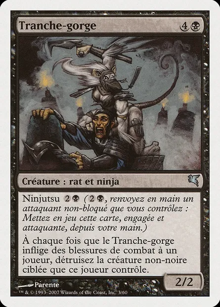 Throat Slitter, Magic card PSAL E3 — Salvat 2005 set