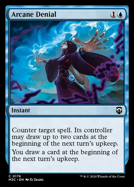 Arcane Denial, Magic card M3C 176 — Modern Horizons 3 Commander set