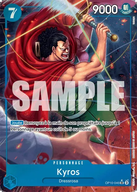 Kyros, carte One Piece OP10-046 — extension SANG ROYAL