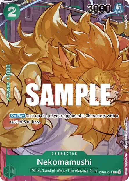 Chavipère, carte One Piece OP01-048 — extension ROMANCE DAWN