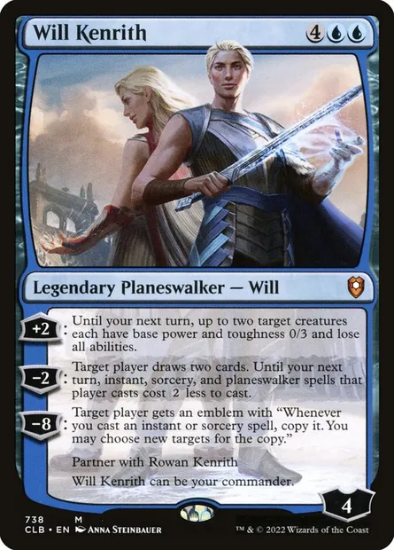 Will Kenrith, Magic card CLB 738 — Commander Legends: Battle for Baldur's Gate set