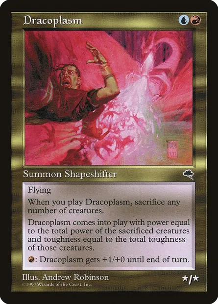 Dracoplasm, Magic card TMP 266 — Tempest set