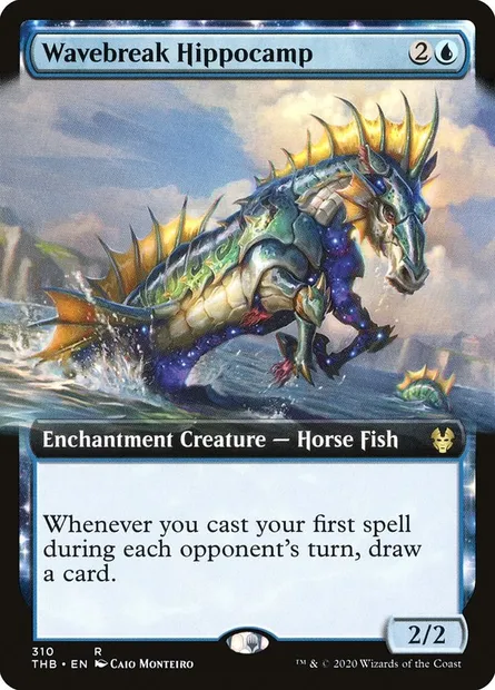 Wavebreak Hippocamp, Magic card THB 310 — Theros Beyond Death set