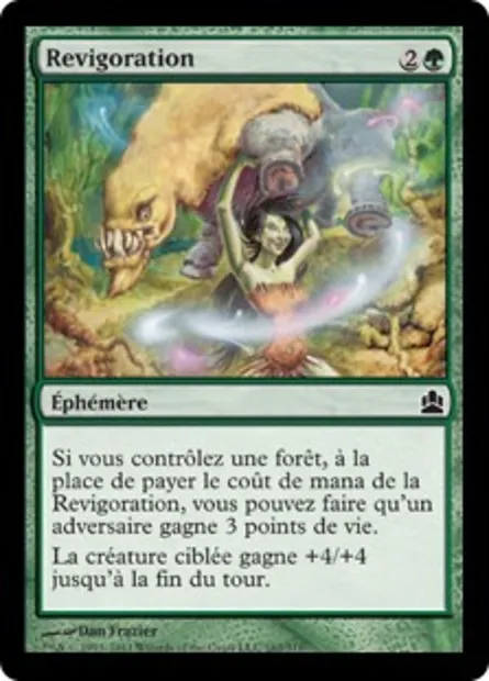Revigoration, carte Magic CMD 162 — extension Commander 2011