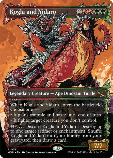 Kogla and Yidaro, Magic card MOM 311 — March of the Machine set