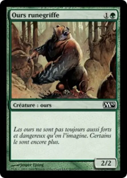 Ours runegriffe, carte Magic M10 203 — extension Magic 2010
