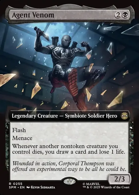 Agent Venom, Magic card SPM 255 — Marvel's Spider-Man set