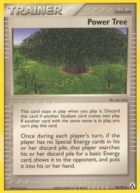 Power Tree, Pokémon card LM 76 — Legend Maker set