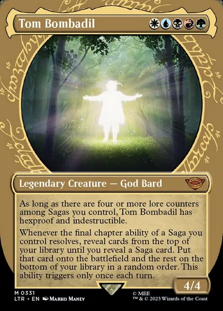 Tom Bombadil, Magic card LTR 331 — The Lord of the Rings: Tales of Middle-earth set