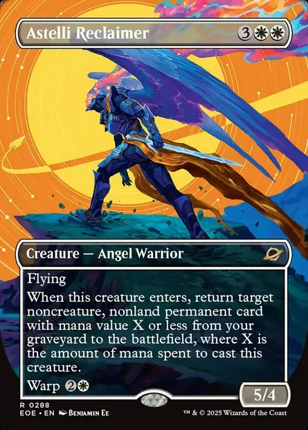 Astelli Reclaimer, Magic card EOE 288 — Edge of Eternities set