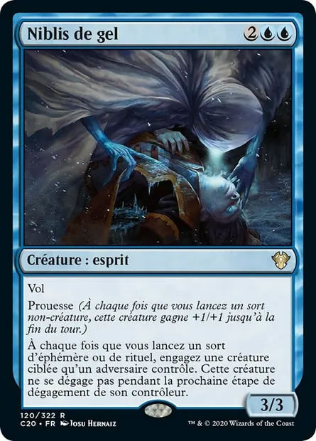 Niblis de gel, carte Magic C20 120 — extension Commander 2020