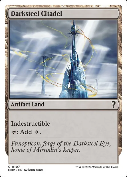 Darksteel Citadel, Magic card MB2 107 — Mystery Booster 2 set