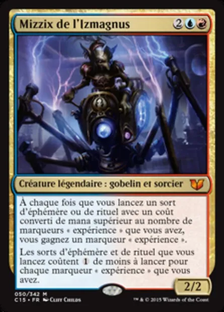 Mizzix de l'Izmagnus, carte Magic C15 50 — extension Commander 2015