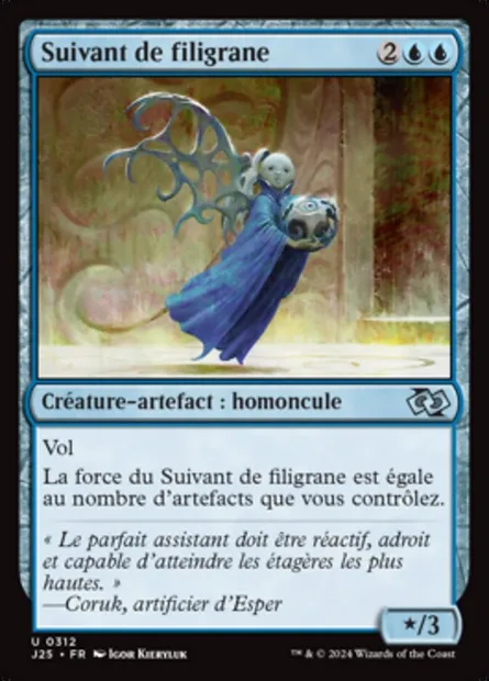Suivant de filigrane, carte Magic J25 312 — extension Foundations Jumpstart
