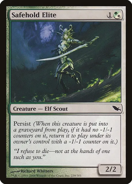 Safehold Elite, Magic card SHM 239 — Shadowmoor set