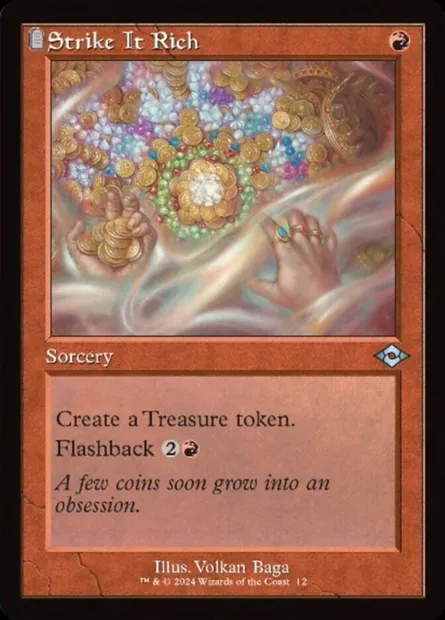 Strike It Rich, Magic card H2R 12 — Modern Horizons 2 Timeshifts set